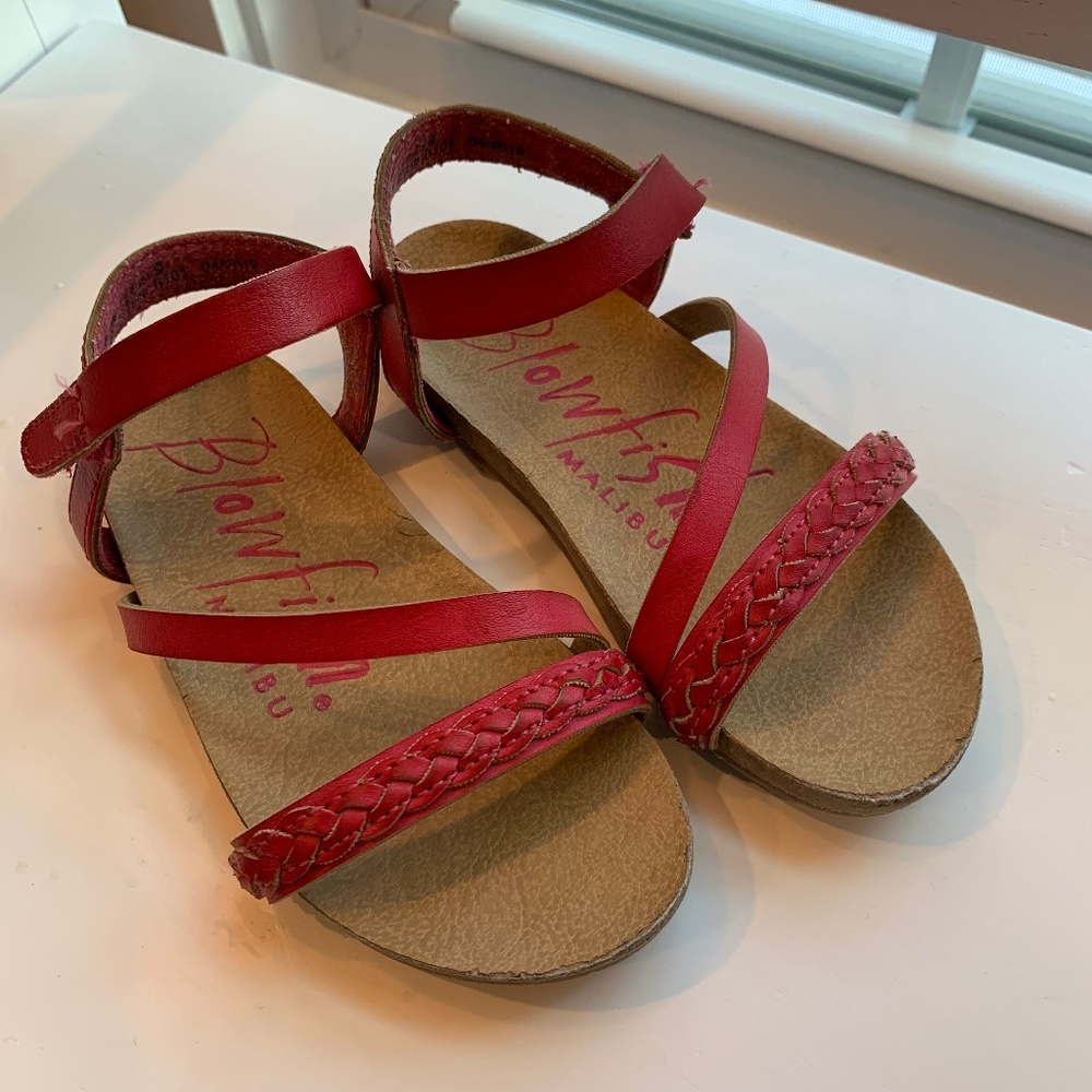Blowfish Malibu Girls' Sandals, Toddler Size 9